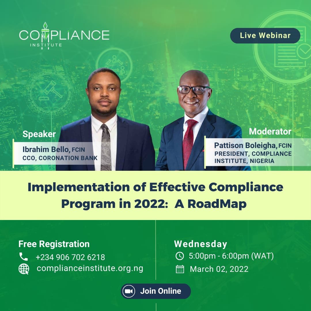 Free Compliance Webinar